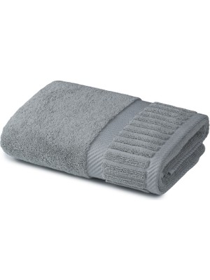 Azur.co Ritim Grey Mist Pamuklu El Havlusu 50 x 76 cm