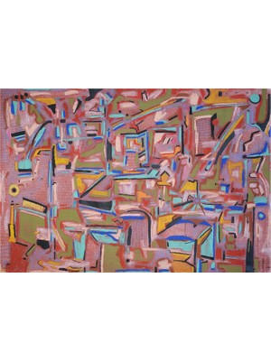 Emel Özkul From The South Side 79X115 cm Resim