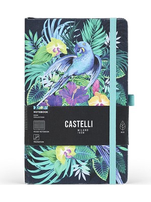 Castelli Milano Eden Koleksiyon Jungle Çizgili Defter