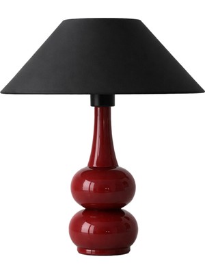 Tags Design Corpi Bordo Ahşap Abajur