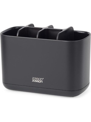 Joseph Joseph Easystore Mat Siyah Büyük Diş Fırçası Kabı
