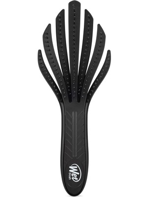 Wet Brush Go Green Siyah Kıvırcık Saçlara Özel Dolaşık Açıcı Saç Fırçası
