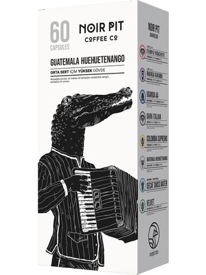 Noir Pit Coffee Co. Guatemala 60'lı Kapsül Kahve