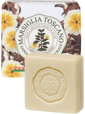 Nesti Dante Marsiglia Toscano Tabacco Italiano Tütün Vegan Cilt Bakım Sabunu 200 gr