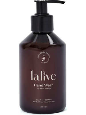 Lalive Hand Wash Nemlendirici Sıvı Kastil Sabun 250 ml