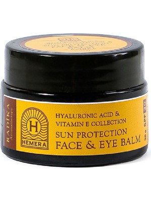Radika Aromatherapy Hemera Serisi Yüz ve Göz Çevresi SPF30+ Güneş Koruyucu Krem 30 ml