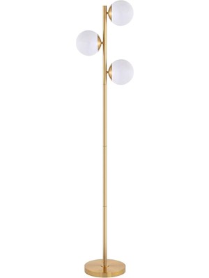 Tags Design Trio Globber Pirinç Eskitme Metal Lambader