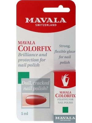 Mavala Colorfix Oje Sabitleyici Esnek Son Cila 5 ml