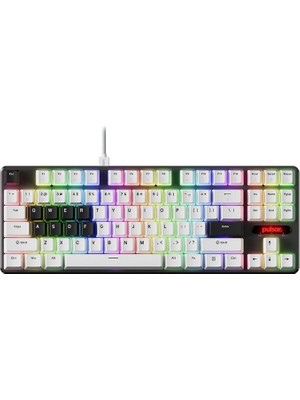 Pulsar Pcmk2 He %80 Tkl Ansı Hall Effect Manyetik Switch Rgb Hotswap Beyaz Mekanik Gaming Klavye (PCMK2HE801W)
