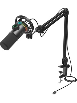 Fifine T658 USB Rgb Dinamik Mikrofon Seti