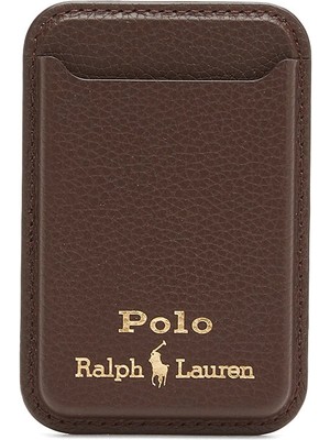 Polo Ralph Lauren Koyu Kahverengi Erkek Deri Kartlık