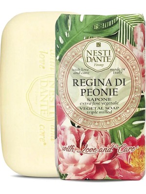 Nesti Dante With Love And Care Regina Di Peonie Çiçeksi Vegan Bakım Sabunu 250 gr