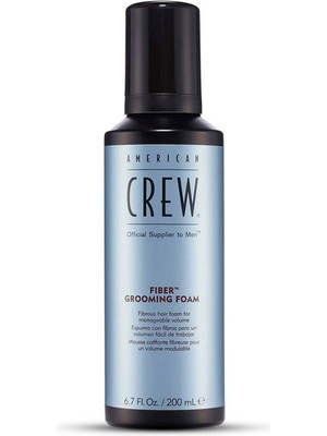 American Crew Fiber Grooming Foam Erkekler Için Parlaklık Veren Saç Köpüğü 200 ml