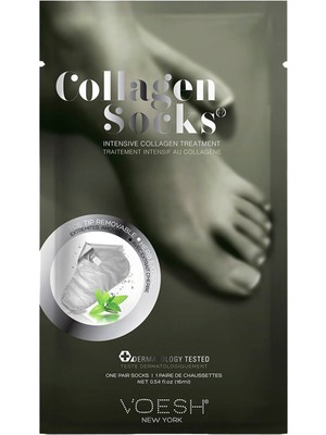 Voesh New York Collagen Socks Kolajen Naneli Ayak Maskesi