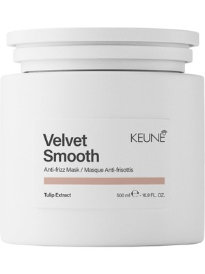 Keune Velvet Smooth Anti-Frizz Nemlendirici Onarıcı Saç Maskesi 500 ml