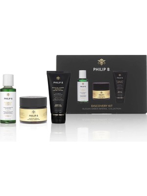 Philip B. Russian Amber Imperial Collection Discovery Hacim ve Parlaklık Veren Şampuan ve Saç Kremi 2'li Set