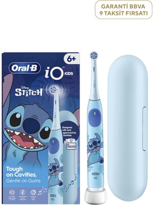 Oral-B Io Stitch 6+ Yaş Çocuk Şarjlı Diş Fırçası
