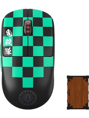 Pulsar X2 V2 Demon Slayer Tanjiro 4K Özel Paket Kablosuz Size 2 Medium Simetrik Gaming Mouse PX222TJ4