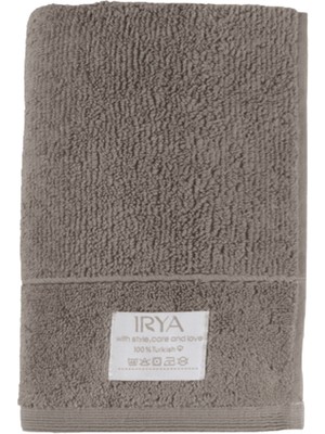İrya Solena Gri Pamuklu El Havlusu 50 x 100 cm
