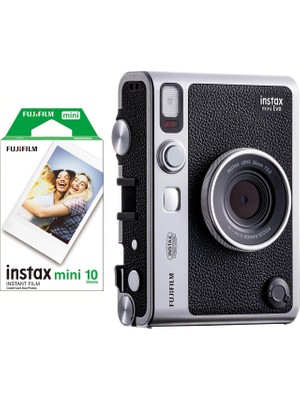 Fujifilm Instax Mini Evo Siyah Fotoğraf Makinesi + 10'lu Film