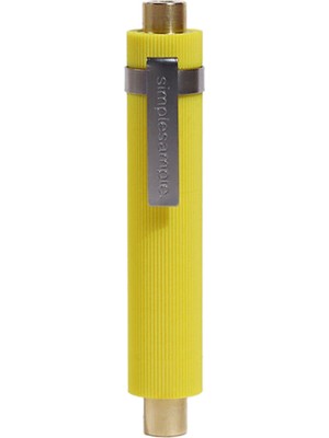 Tabby Bright Yellow Pirinç Gövde Tükenmez Kalem