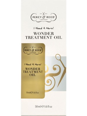 Percy & Reed I Need A Hero! Wonder Kuru ve Yıpranmış Saçlar Için Bakım Yağı 50 ml