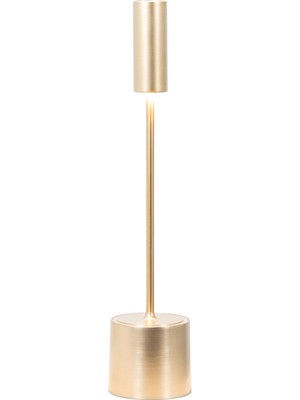 Zafferano Carolina Bronz Alüminyum LED Masa Lambası