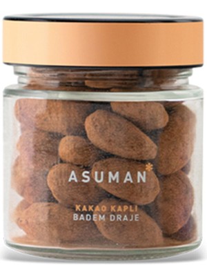 Asuman 3'lü Kakao Kaplı Badem Draje 150 gr