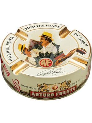 Arturo Fuente Journey El Yapımı Bej Seramik Puro Küllüğü