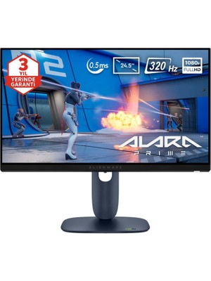 Dell Alienware AW2525HM 320Hz 0.5ms Fhd 24.5" Adaptive Sync Fast IPS Pivot Gaming Monitör