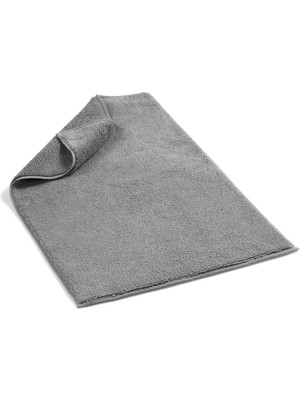 L’appartement Chicago Premium Fibrosoft ® Dark Gray Pamuklu Banyo Paspası 50 x 80 cm