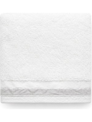 Qua Home Chamelion Pima Beyaz Pamuklu El Havlusu 30 x 50 cm