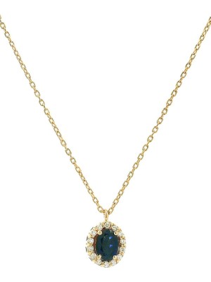 Gilda By Gradiva Gilda Blue Sapphire Pırlantalı Kadın Altın Kolye