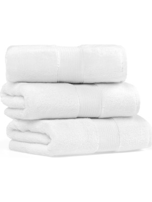 L’appartement Alston Fibroluxe® White Pamuklu Tekli Banyo Havlusu 70 x 140 cm