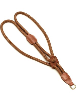 Zoe Pet Atelier Karamel Paracord Deri Köpek Göğüs Tasması