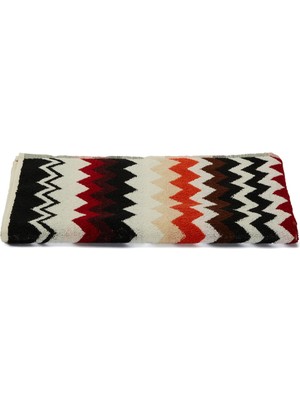 Missoni Home Best Kırmızı Zikzak Desenli El Havlusu