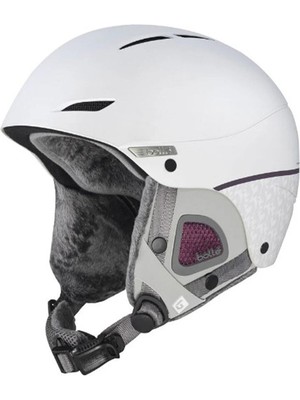 Bolle Juliet White Pearl Matte Çocuk Kayak Kaskı