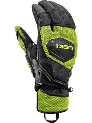 Leki Wcr Venom Gs 3D Lobster Siyah Sarı Erkek Kayak Eldiveni