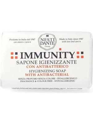 Nesti Dante Immunity Hygienizing Antibakteriyel Hijyenik El Sabunu Vegan Bakım Sabun 150 gr