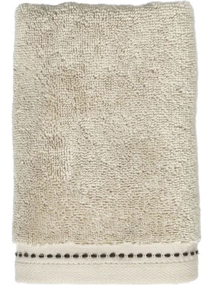 Qua Home Copper Penye Ekru Pamuklu El Havlusu 30 x 50 cm