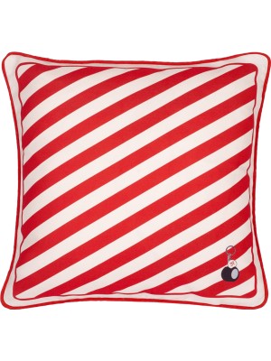 Gorgo Iruka Splendid Palas Stripe Kırmızı Kırlent 45 x 45 cm