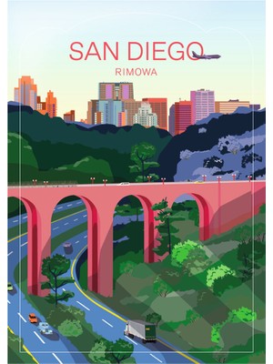 Rimowa San Diego Landmark Sticker
