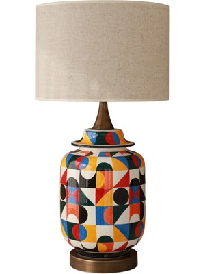 Tags Design Grealish Lamp El Yapımı Seramik Abajur