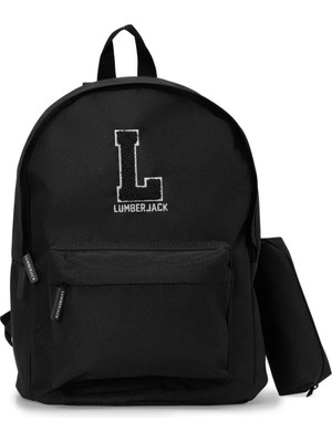 Lumberjack Sırt Çantası Unisex Siyah Oxford Ljk Bpck