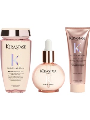 Kerastase Elektriklenmeye Eğilimli Saçlar Için Parlaklık Veren Şampuan 250 ml + Saç Bakım Yağı 45 ml + Saç Kremi 250 ml 3'lü Saç Bakım Seti