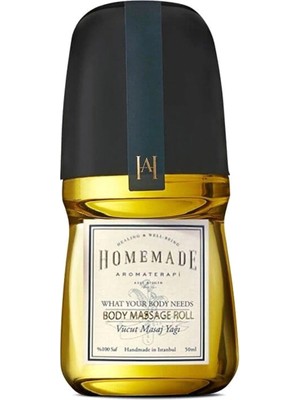 Homemade Aromaterapi Tatlı Badem Vücut Masaj Yağı  50 ml
