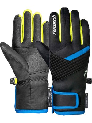 Reusch Dan R-Tex® Xt Junior Black Blue Unisex Çocuk Kayak Eldiveni