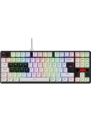 Pulsar Pcmk2 He %80 Tkl Iso Hall Effect Manyetik Switch Rgb Hotswap Beyaz Mekanik Gaming Klavye PCMK2HE821W