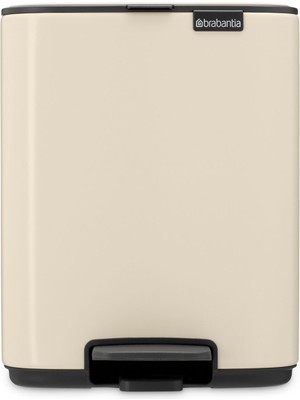 Brabantia Bo Soft Bej Çelik Pedallı Banyo Çöp Kutusu 7 Lt