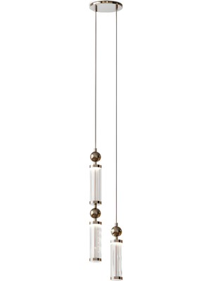 Waxy Design Studio Modular Light Gold Sarkıt Avize